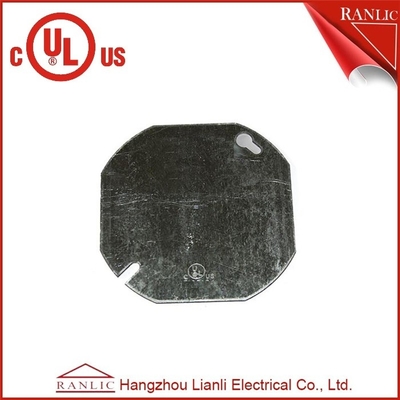 चीन मध्य छेद के साथ अष्टकोणीय विद्युत धातु नाली बॉक्स कवर 1/2 इंच या 3/4 इंच Cover आपूर्तिकर्ता